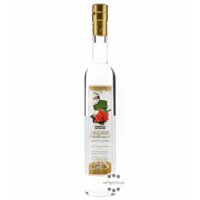 Dolomiti Vogelbeer Edelbrand / 40 % Vol. / 0,5 Liter-Flasche