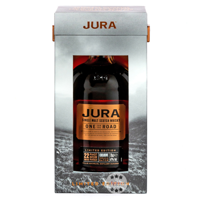 Jura One for the Road 22 Years Limited Edition Whisky / 47 % Vol. / 0,7 Liter-Flasche in Geschenkbox