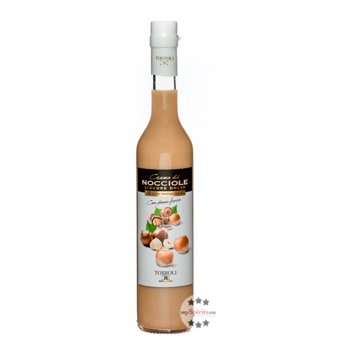 Torboli Crema di Nocciola Haselnusslikör / 17 % Vol. / 0,5 Liter-Flasche