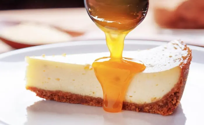 New York Cheesecake – Rezept mit Prinz Weinberg Pfirsich Likör