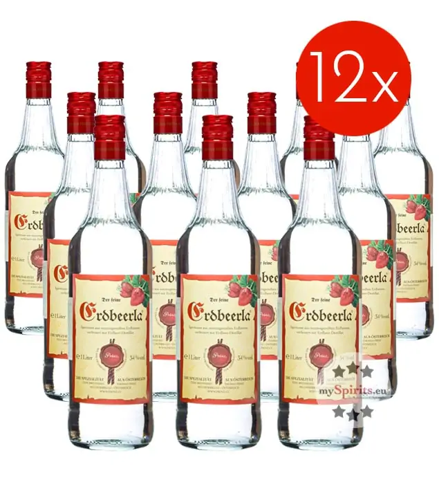 Prinz: Erdbeerla / 34% Vol. - 12 Flaschen