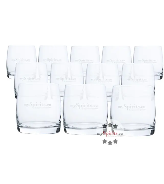 mySpirits Gin Glas Sechserpack – 12 Tasting-Gläser für Gin