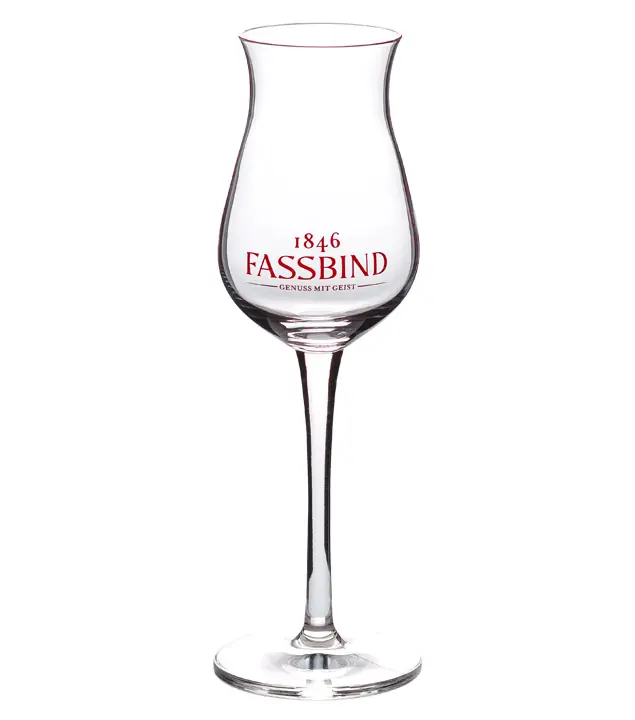 Fassbind Kelch-Glas - Degustationsglas / 4cl Eichstrich / H: ca. 19,5 cm
