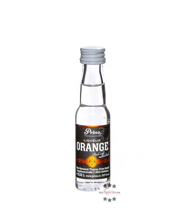 Prinz Nobilant Orange Liqueur Mini / 37,7 % Vol. / 0,02 Liter-Flasche