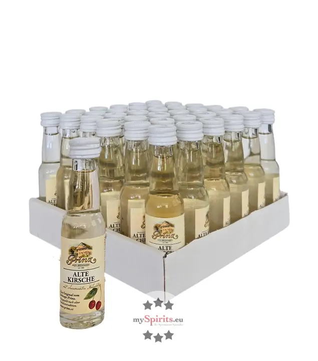 36 x Prinz Alte Kirsche Mini / 41 % vol / 36 x 0,02 Liter-Flasche