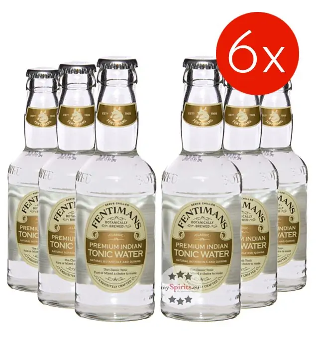 6 x Fentimans Tonic Water 6 x 0,2 L inkl. 1,50€ Pfand