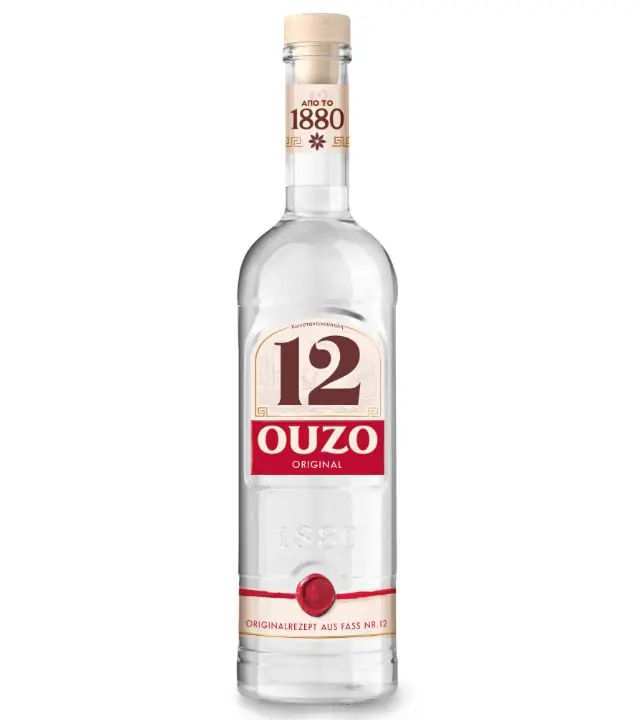 Ouzo 12 / 38 % Vol. / 1,0 Liter-Flasche