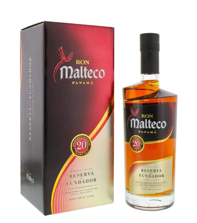 Ron de Panama Malteco 20 Años Rum / 40 % Vol. / 0,7 Liter-Flasche in Geschenkbox