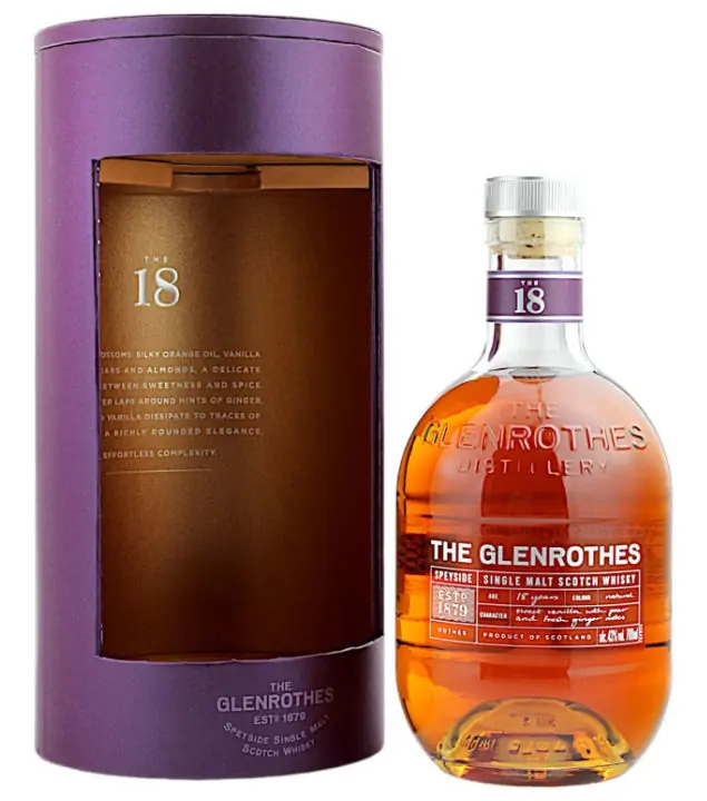 The Glenrothes 18 Jahre Soleo Collection Speyside Single Malt Scotch Whisky / 43 % Vol. / 0,7 Liter-Flasche in Geschenkdose