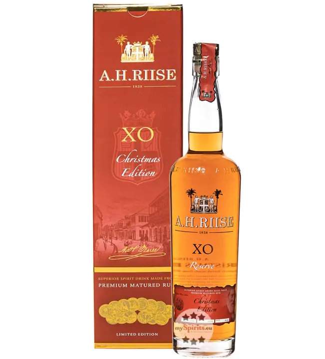 A.H. Riise: XO Reserve Christmas Edition / 40 % vol / 0,7 Liter-Flasche