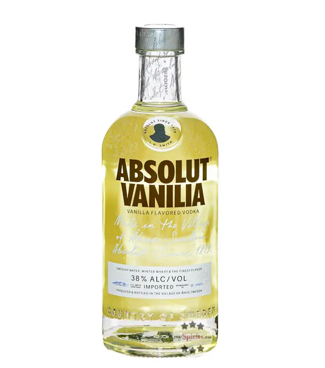 Absolut Vanilia Vanilla Flavored Vodka / 38 % Vol. / 0,7 Liter-Flasche