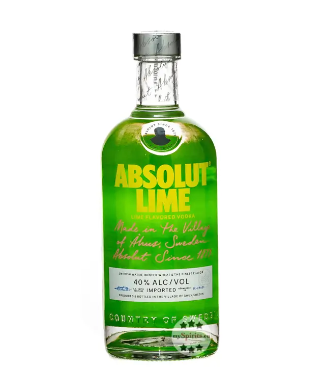 Absolut Vodka Lime / 40 % Vol. / 0,7 Liter-Flasche