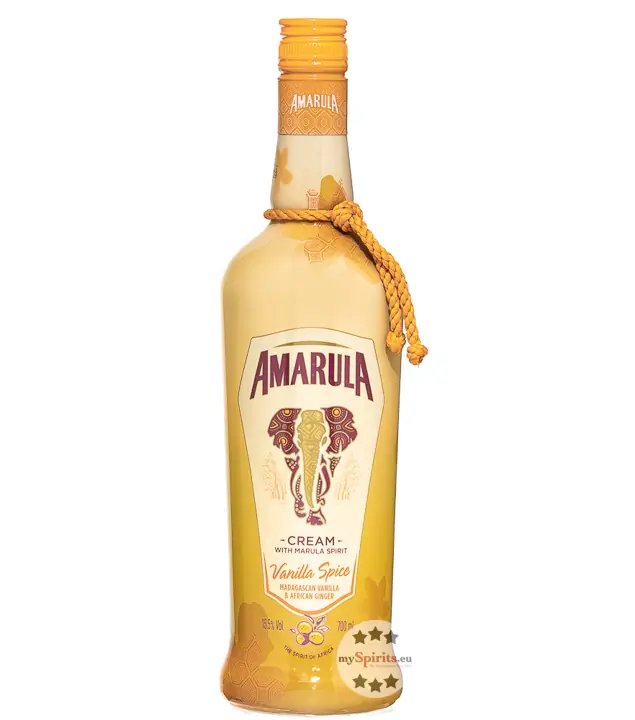 Amarula Vanilla Spice Cream Likör / 15,5 % Vol. / 0,7 Liter-Flasche
