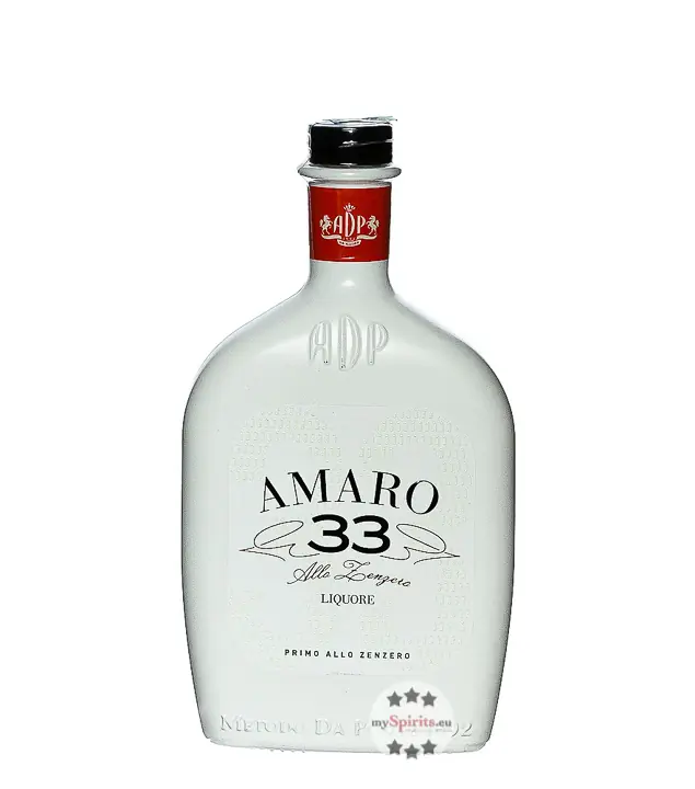 Andrea da Ponte Amaro 33 Allo Zenzero Liquore / 33 % Vol. / 0,5 Liter-Flasche