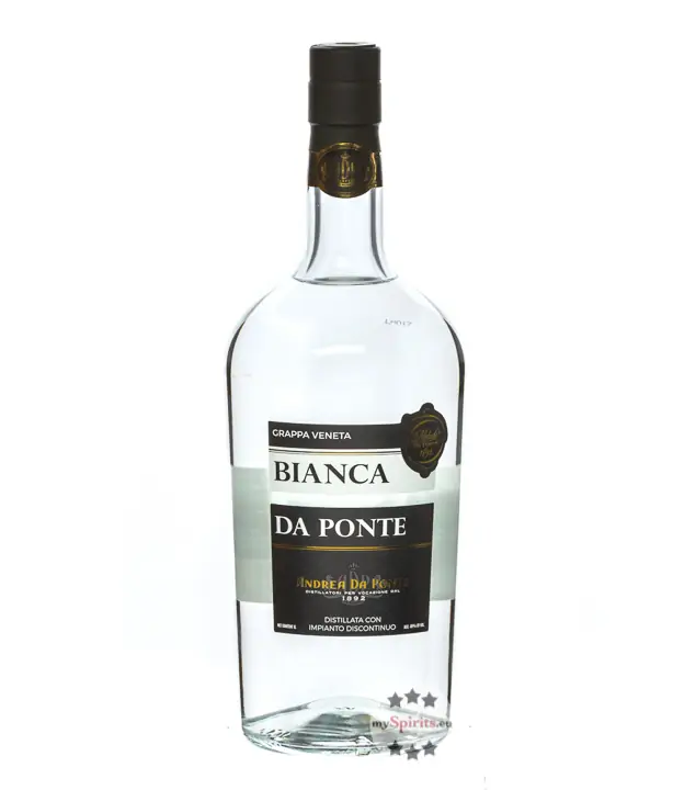 Andrea da Ponte Bianca Da Ponte Grappa / 40 % Vol. / 1,0 Liter-Flasche
