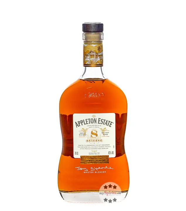 Appleton Estate 8 Year Old Reserve Signature Estate Jamaica Rum / 40 % Vol. / 0,7 Liter-Flasche