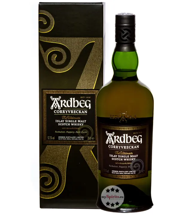 Ardbeg Corryvreckan Islay Single Malt Scotch Whisky / 57,1 % Vol. / 0,7 Liter-Flasche in Geschenkschachtel