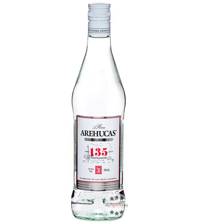 Ron Arehucas Carta Blanca Rum / 37,5 % vol / 0,7 Liter-Flasche