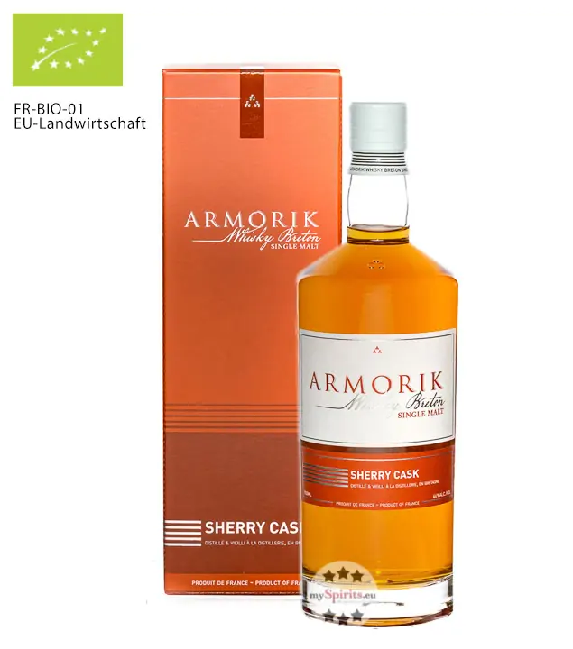 Armorik Sherry Cask Whisky Breton Single Malt / 46 % Vol. / 0,7 Liter-Flasche in Geschenkkarton