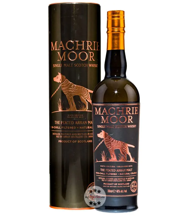 Arran Machrie Moor Whisky / 46 % Vol. / 0,7 Liter-Flasche in Geschenkdose