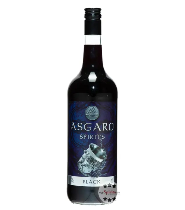 Asgard Black Likör / 16 % Vol. / 1,0 Liter-Flasche