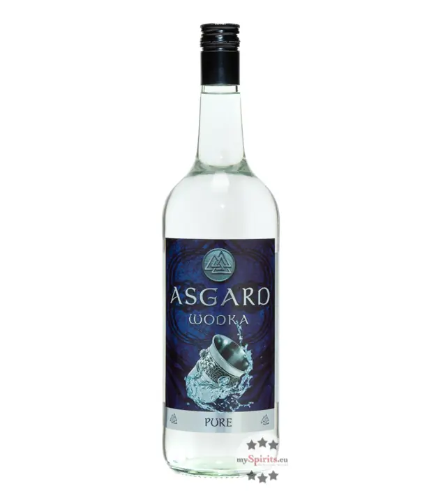 Asgard Wodka Pure / 37,5 % Vol. / 1,0 Liter-Flasche