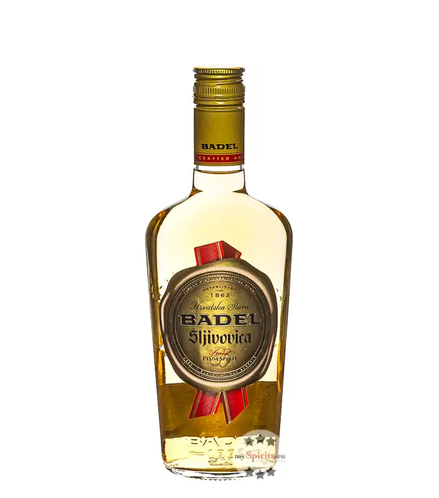 Badel Sljivovica Hrvatska Stara Finest Plum Spirit Alter Slivovitz / 40 % Vol. / 0,5 Liter-Flasche