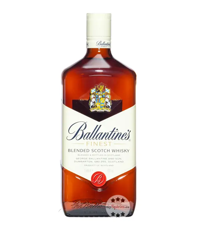 Ballantine's Finest Blended Scotch Whisky / 40 % Vol. / 1,0 Liter-Flasche