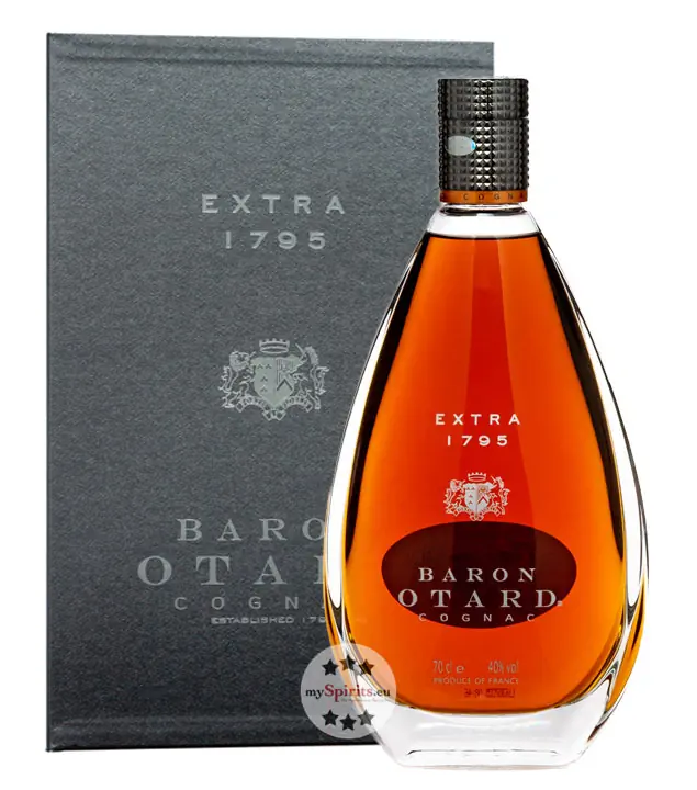 Baron Otard Extra 1795 Cognac / 40 % Vol. / 0,7 Liter-Flasche in Geschenkschatulle