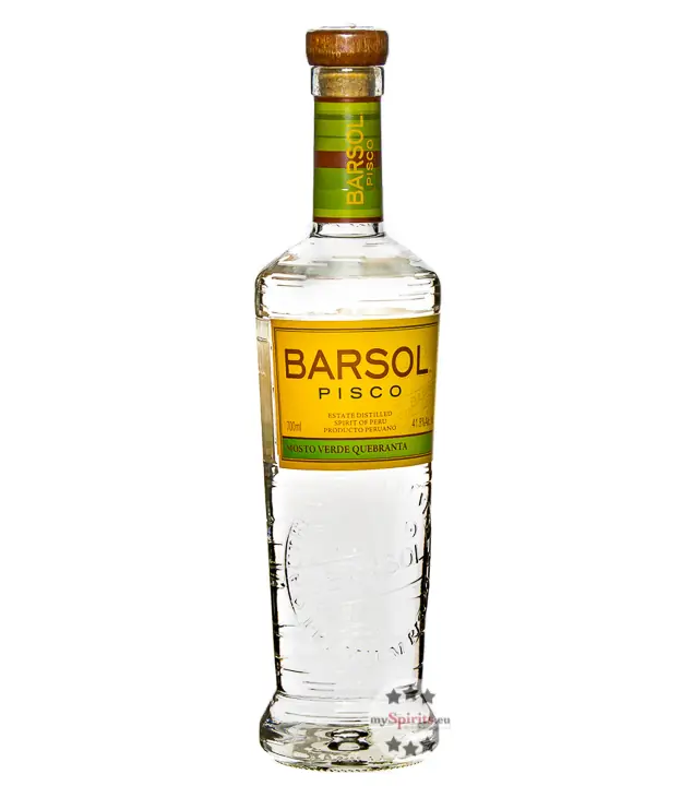 Barsol Pisco Mosto Verde Quebranta / 41,8 % Vol. / 0,7 Liter-Flasche