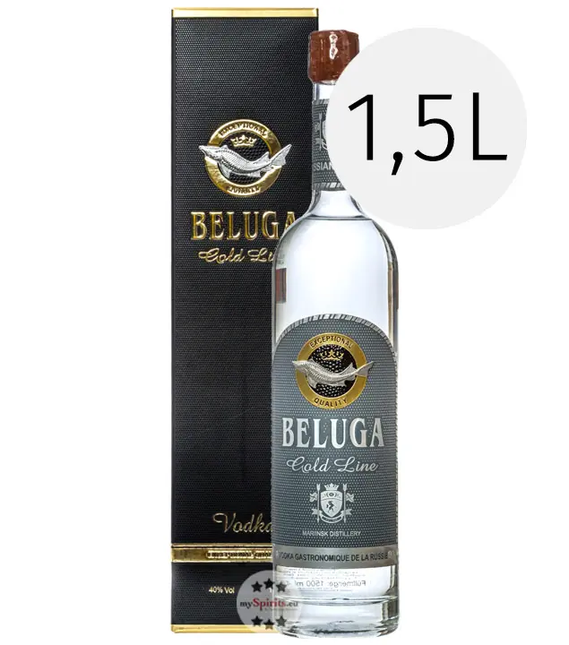 Beluga Vodka Gold Line Magnumflasche / 40 % Vol. / 1,5 Liter-Flasche