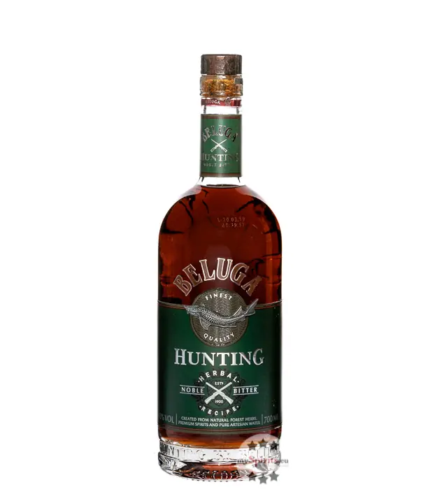 Beluga Hunting Herbal Kräuterbitter Likör / 40 % Vol. / 0,7 Liter-Flasche