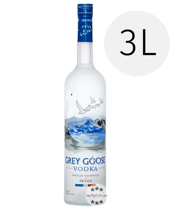 Grey Goose Vodka / 40 % Vol. / 3,0 Liter-Flasche