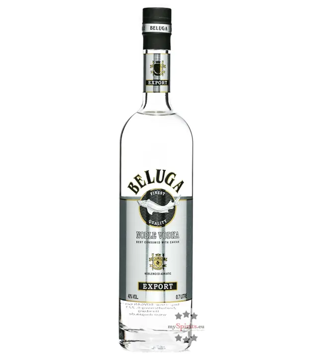 Beluga Noble Vodka Export/ 40 % vol / 0,7 Liter-Flasche