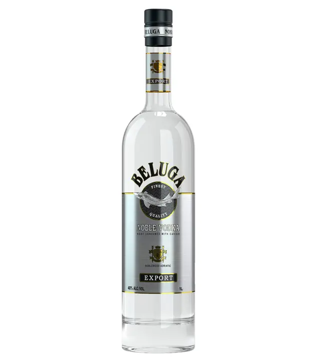 Beluga Noble Vodka Export / 40 % Vol. / 1,0 Liter-Flasche