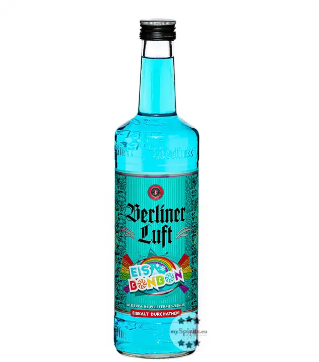 Schilkin Berliner Luft Eisbonbon Likör / 18 % vol / 0,7 Liter-Flasche