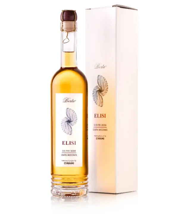 Berta Grappa Elisi / 43 % Vol. / 0,5 Liter-Flasche
