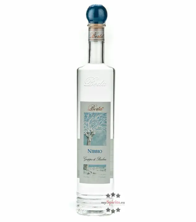 Distillerie Berta Nibbio - Grappa di Barbera / 40 % vol. / 0,7 Liter-Flasche