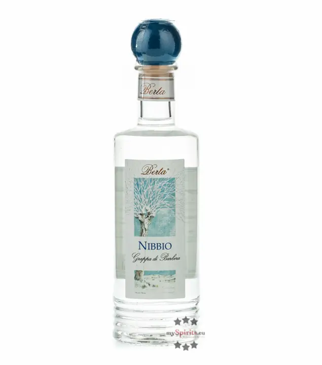 Distillerie Berta Nibbio - Grappa di Barbera / 40 % vol. / 0,2 Liter-Flasche