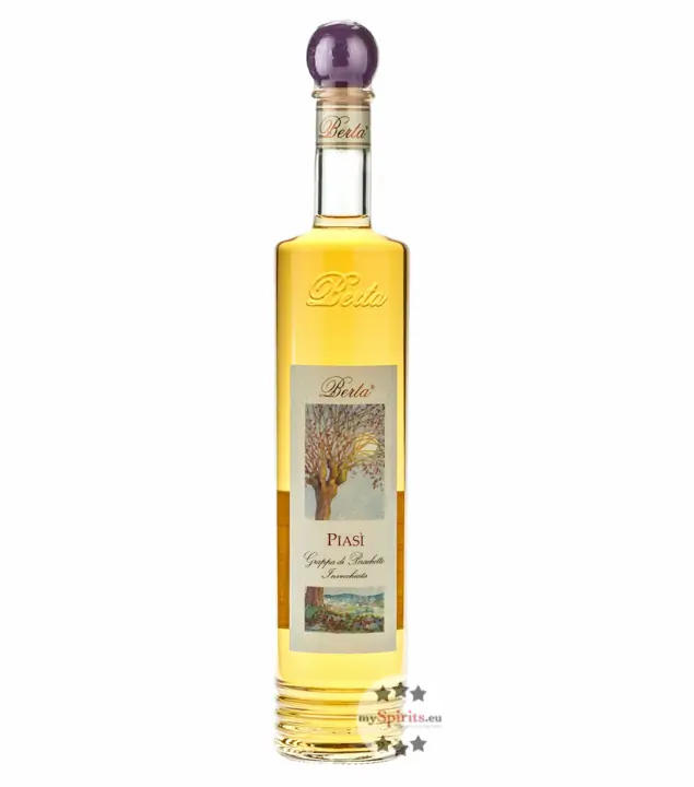 Distillerie Berta Piasì – Grappa di Brachetto Invecchiata / 40 % vol. / 0,7 Liter-Flasche