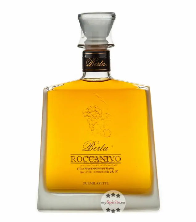 Berta Roccanivo Grappa Invecchiata / 43 % Vol. / 0,7 Liter-Flasche 