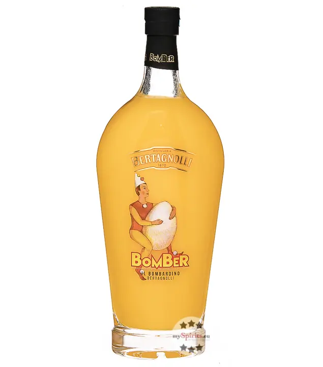 Bertagnolli BomBer Il Bombardino Likör / 17 % Vol. / 0,7 Liter-Flasche