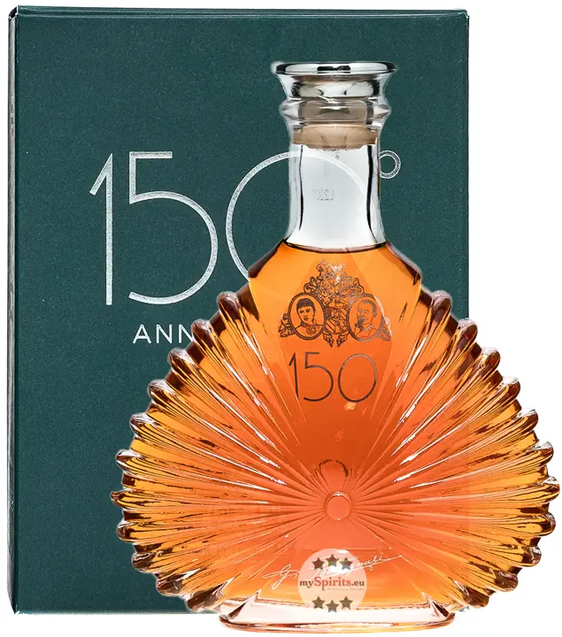 Bertagnolli: 150° Anniversario Brandy Riserva / 44 % vol / 0,7 Liter-Flasche mit Verpackung