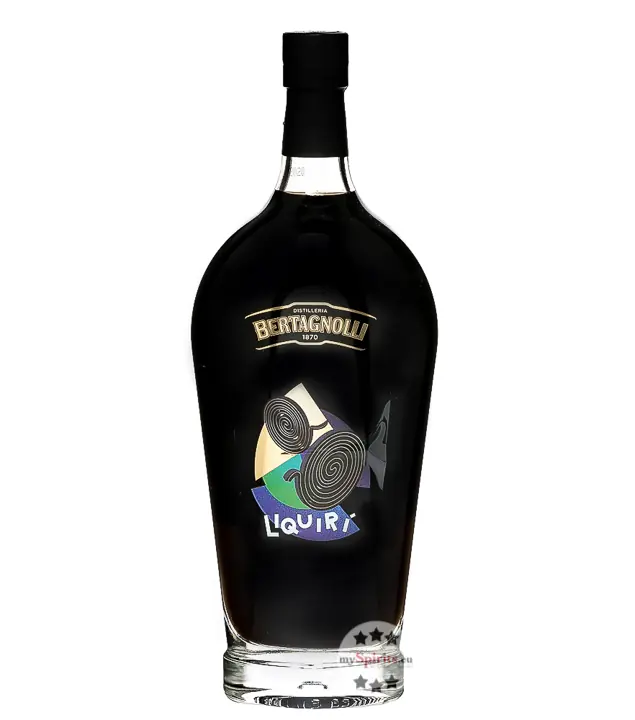 Bertagnolli Liquirì Lakritzlikör / 24 % Vol. / 0,7 Liter-Flasche
