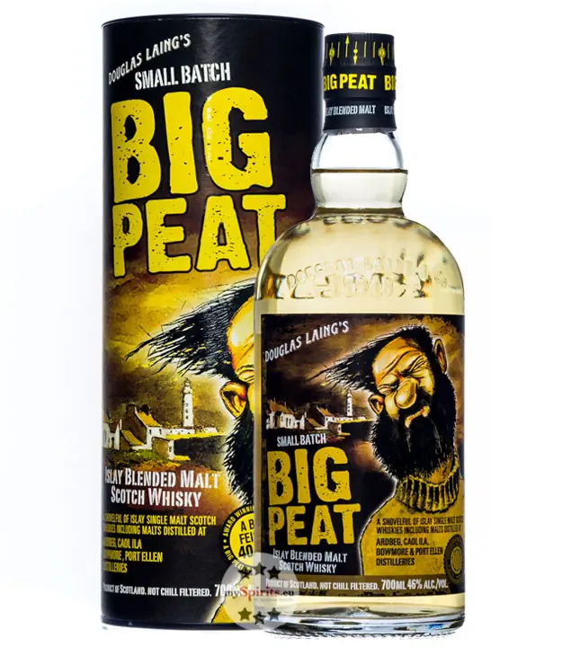 Big Peat Islay Blended Malt Scotch Whisky / 46 % Vol. / 0,7 Liter-Flasche