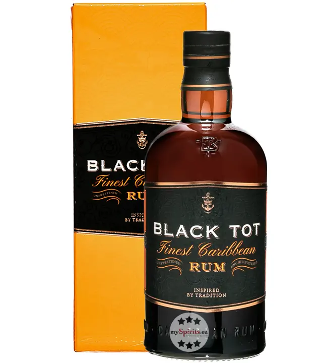 Finest Caribbean Black Tot Rum / 46,2 % Vol. / 0,7 Liter-Flasche