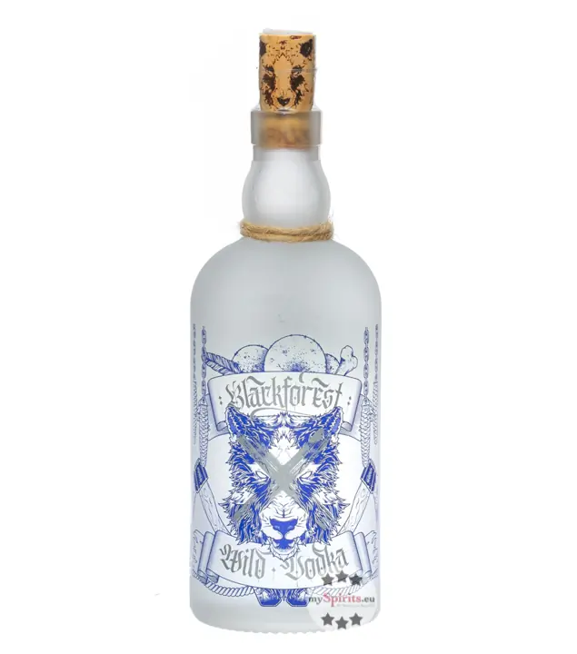Wild Brennerei Blackforest Wild Vodka / 40 % Vol. / 0,5 Liter-Flasche
