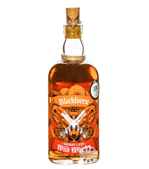 Wild Brennerei Black Forest Wild Whisky Sherry Cask / 42 % Vol. / 0,5 Liter-Flasche