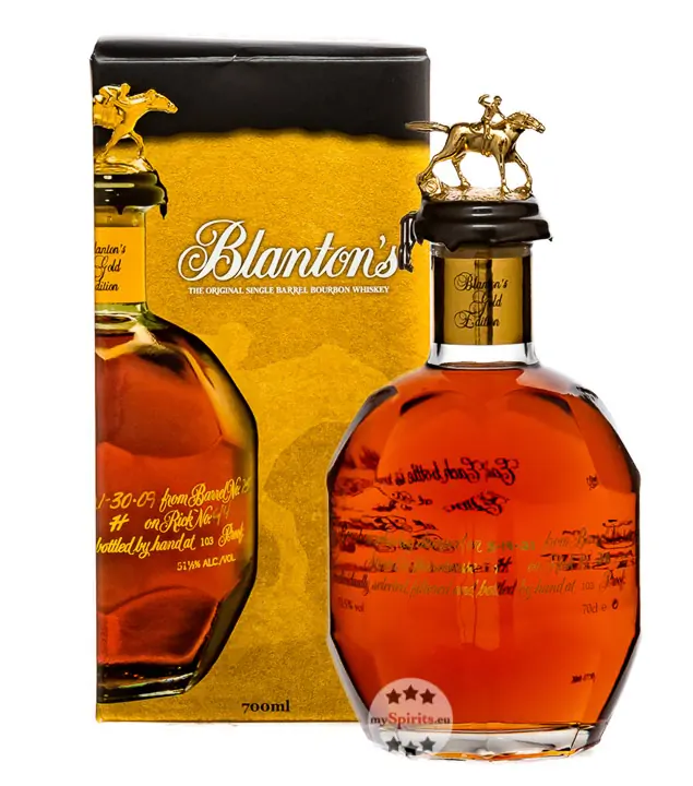 Blanton's Gold Edition Single Barrel Bourbon Whiskey / 51,5 % Vol. / 0,7 Liter-Flasche in Geschenkbox