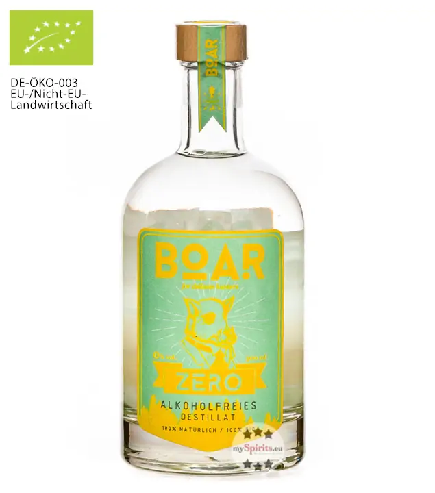 Boar Zero alkoholfrei Bio / 0,0 % Vol. / 0,5 Liter-Flasche